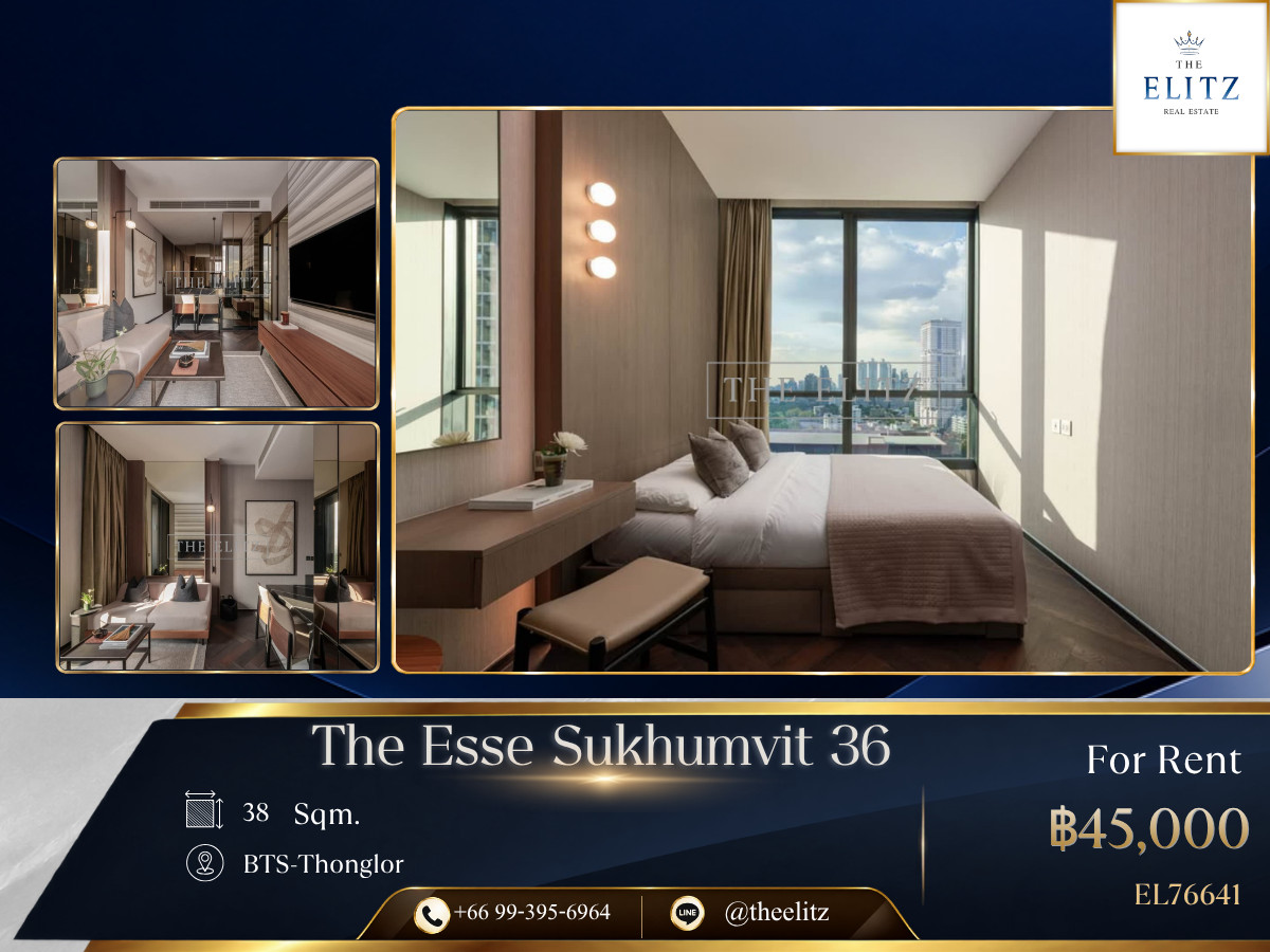 ✨ Prime Thonglor Entrance | Exceptional High-End Residence & Peaceful Oasis Atmosphere | Seamless City Connectivity & Vibrant Lifestyle District - Perfection In Sukhumvit ✨