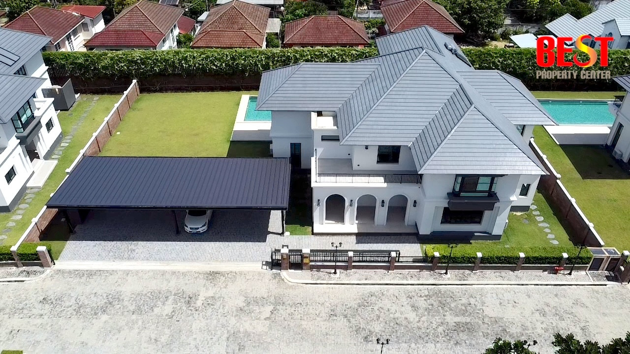 🏛️ Luxury house for sale Nichada Onyx, Art Deco style mansion with private swimming pool | near ISB Nichada Thani – รูปที่ 2