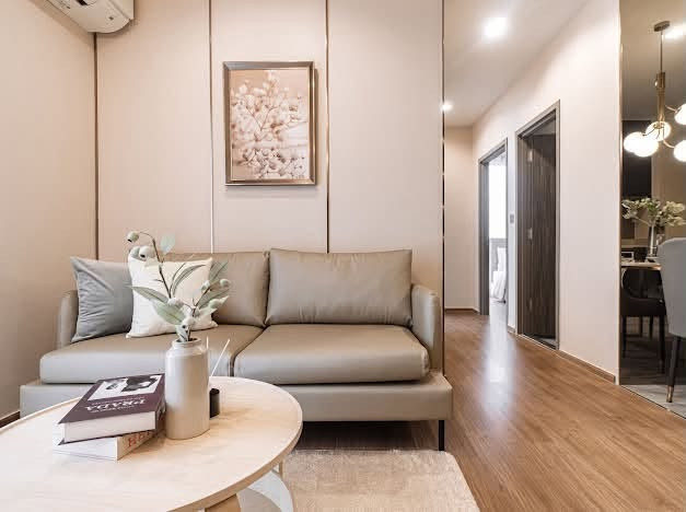 ให้เช่าคอนโด คิวประสานมิตร คอนโดหรูเป็นส่วนตัว ตกแต่ง style modern luxury ห้องใหม่สวย พร้อมเข้าอยู่เดือน ตุลาคม – รูปที่ 3
