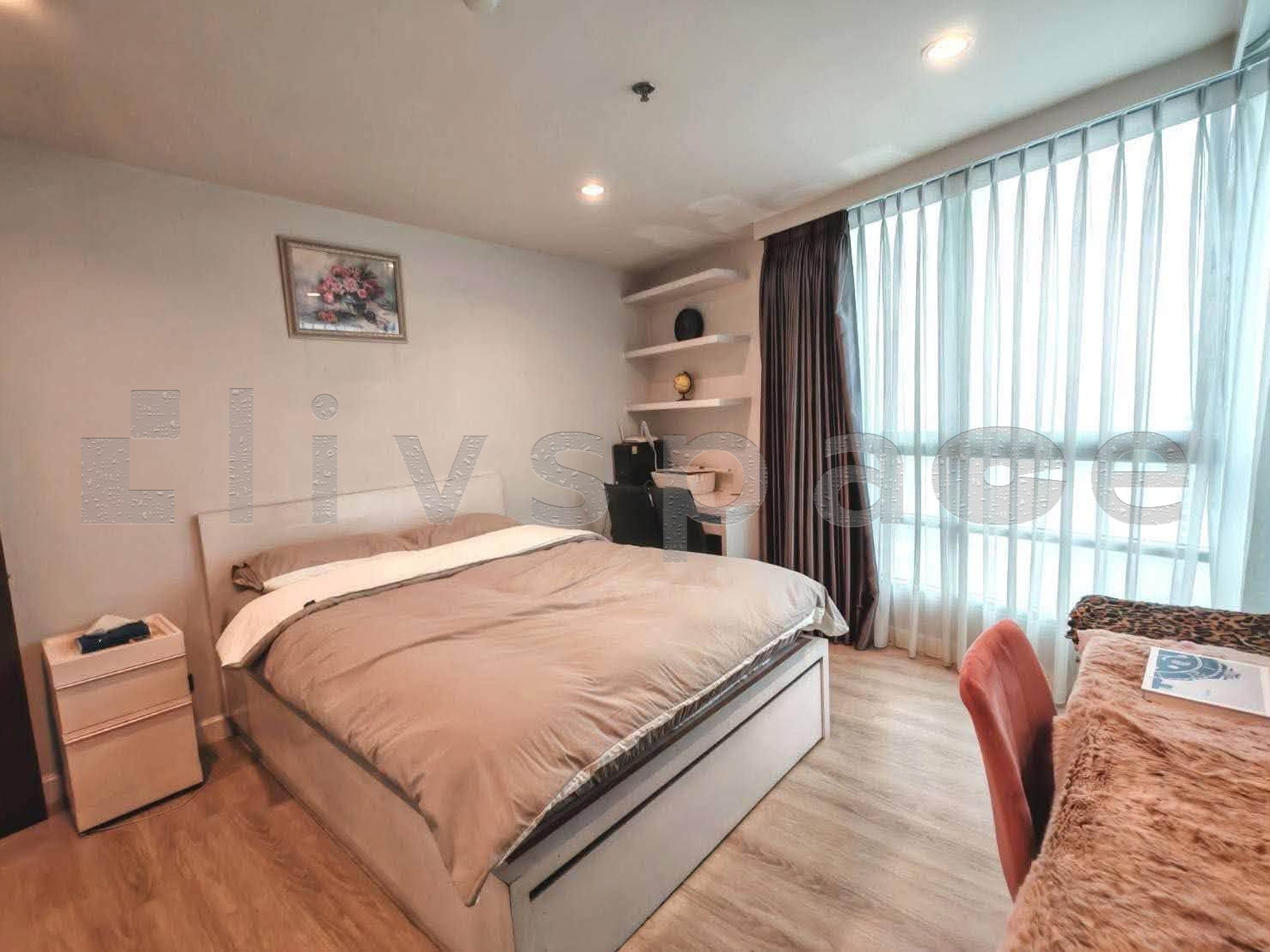 ▚ L0RC57ツ ให้เช่า Baan Pathumwan 2Bed 2Bath 70ตร.ม. 28,000 บ. แต่งสวย ไซส์ใหญ่ ราคาถูกมาก ติด BTS พญาไท✨ – รูปที่ 2