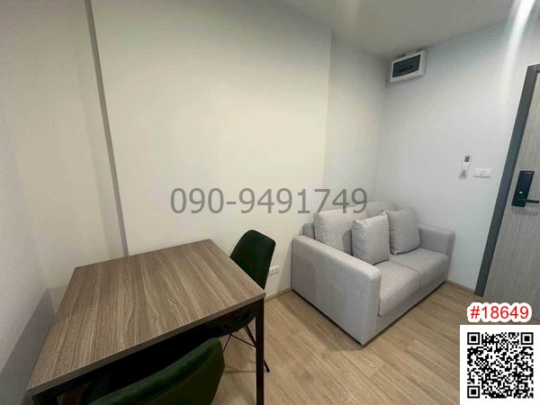 Condo for rent: PREMIO UNIC Ekkamai-Lat Phrao, 3rd floor, Building A, fully furnished, near Udom Suksa School.