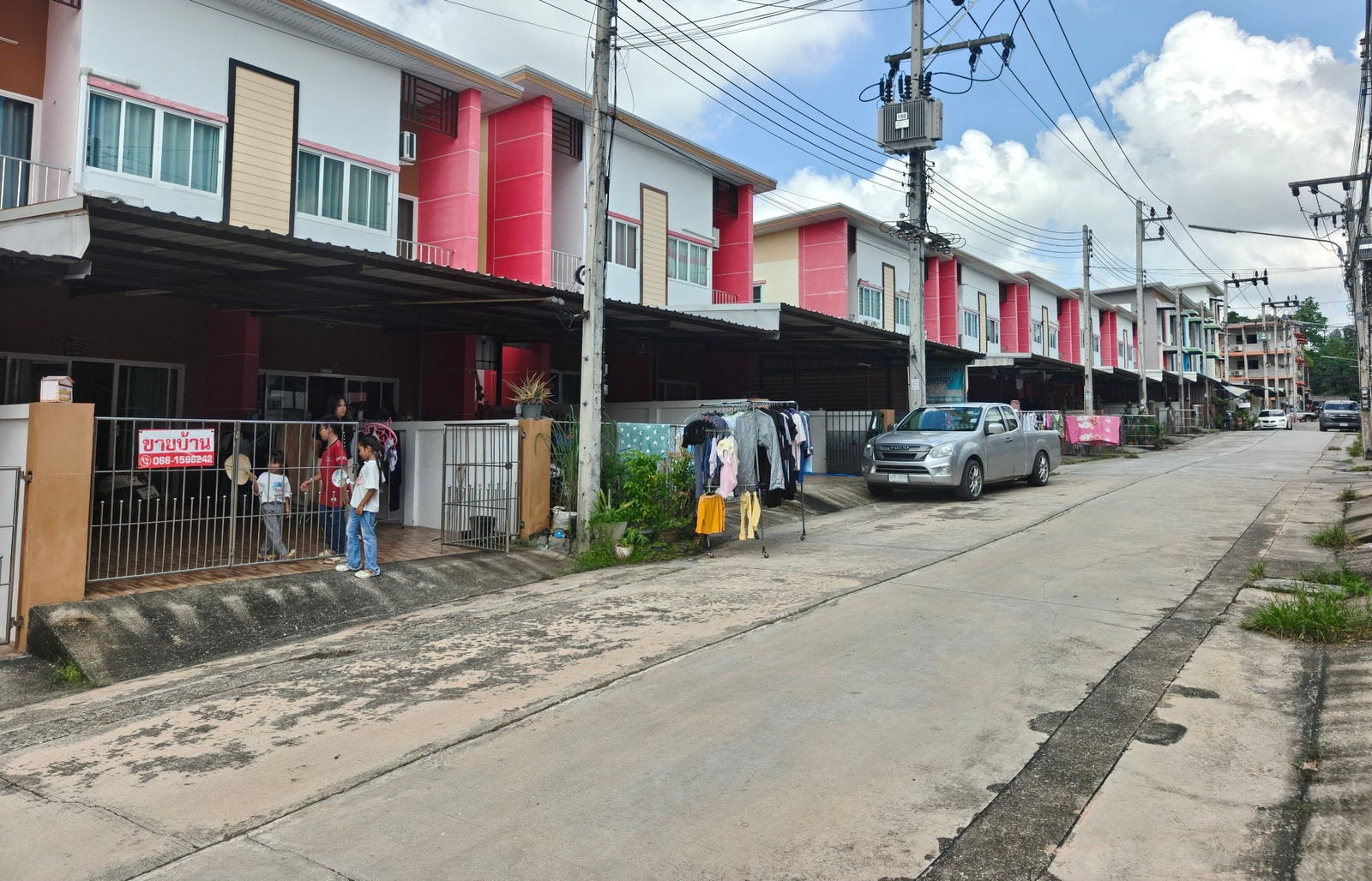 2-story townhome for sale, Soi Orchid Home, near Gate 3, Surat Thani Rajabhat University. – รูปที่ 3