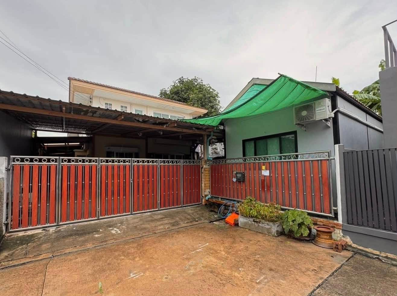 Corner house, 56.7 sq m, 3 bedrooms, 2 bathrooms, 2-story detached house, Supalai Ville, Sukhumvit, Phraeksa.