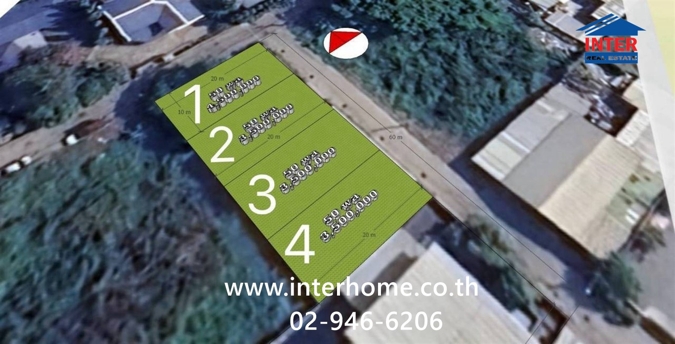 Empty land 50 sq m. Empty land, Soi Sukhumvit 115 (Sor Apichat 9), Sukhumvit Road, Theparak Road, Mueang Samut Prakan, Samut Prakan. – รูปที่ 3