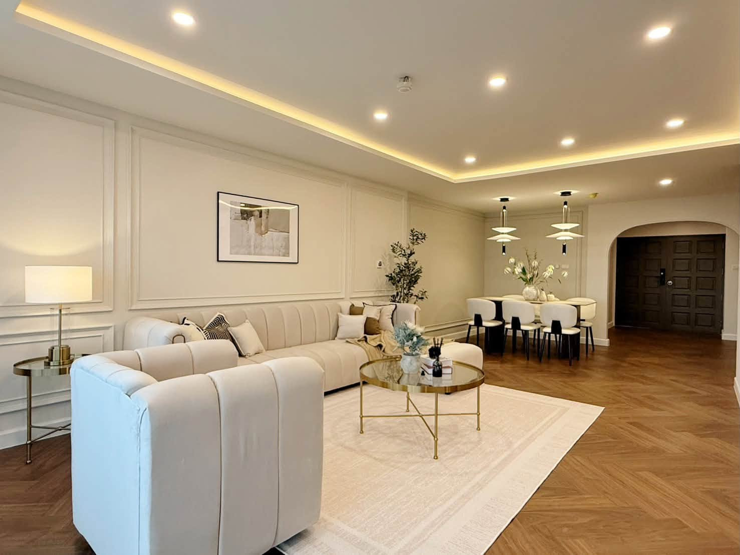 ห้องใหญ่ 100 ตรม. วิวเมืองกว้าง ระเบียบกว้าง – รูปที่ 4