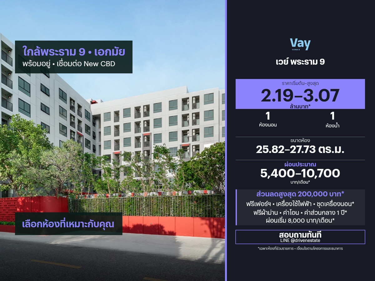 Condo for sale: Way Rama 9 25.82–27.73 sq m. Condo for sale: Way Rama 9 25.82–27.73 sq m.
