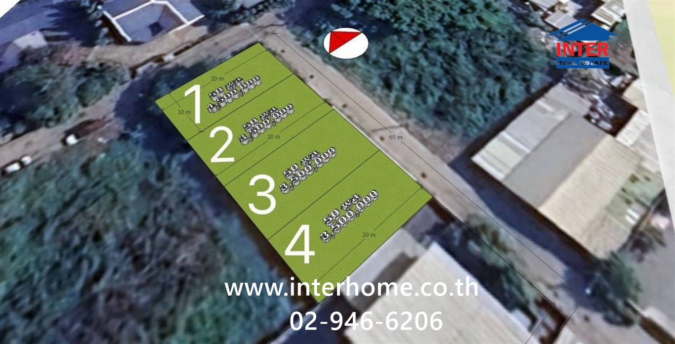 Empty land 50 sq m. Land, Soi Sukhumvit 115 (Sor Aphichat 9), Sukhumvit Road, Thepharak Road, Mueang Samut Prakan, Samut Prakan. – รูปที่ 2