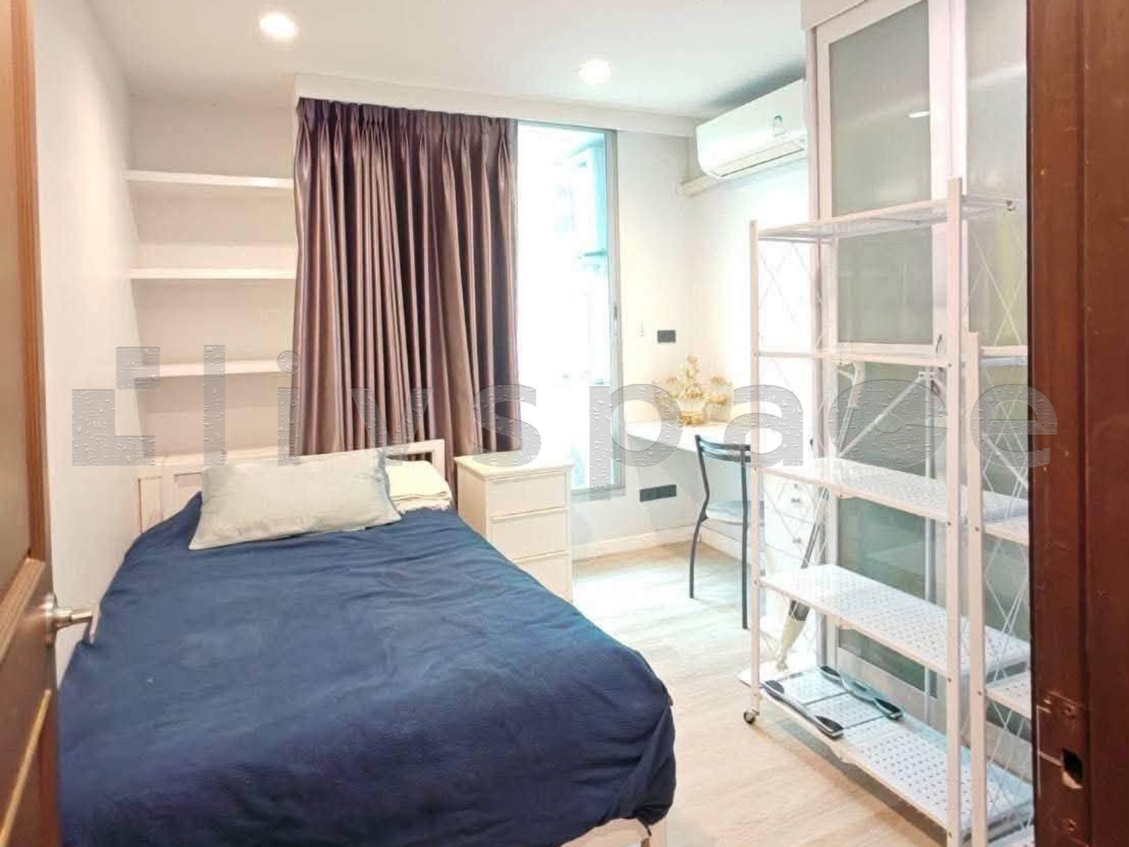 ▚ L0RC57ツ ให้เช่า Baan Pathumwan 2Bed 2Bath 70ตร.ม. 28,000 บ. แต่งสวย ไซส์ใหญ่ ราคาถูกมาก ติด BTS พญาไท✨ – รูปที่ 3