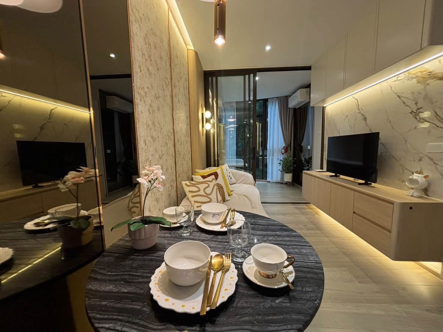 🔥Rent at Fynn Asoke 🔥1BR 1BR.🔥 40,000🔥42sqm. 🔥Floor2 – รูปที่ 3
