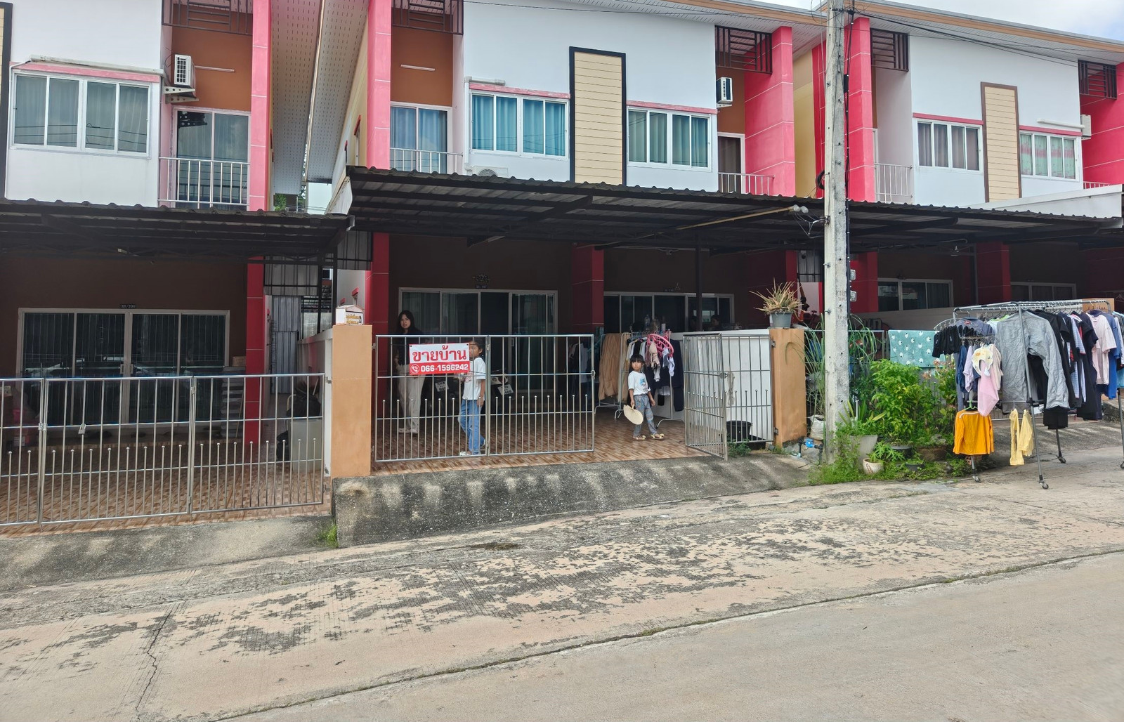 2-story townhome for sale, Soi Orchid Home, near Gate 3, Surat Thani Rajabhat University. – รูปที่ 2