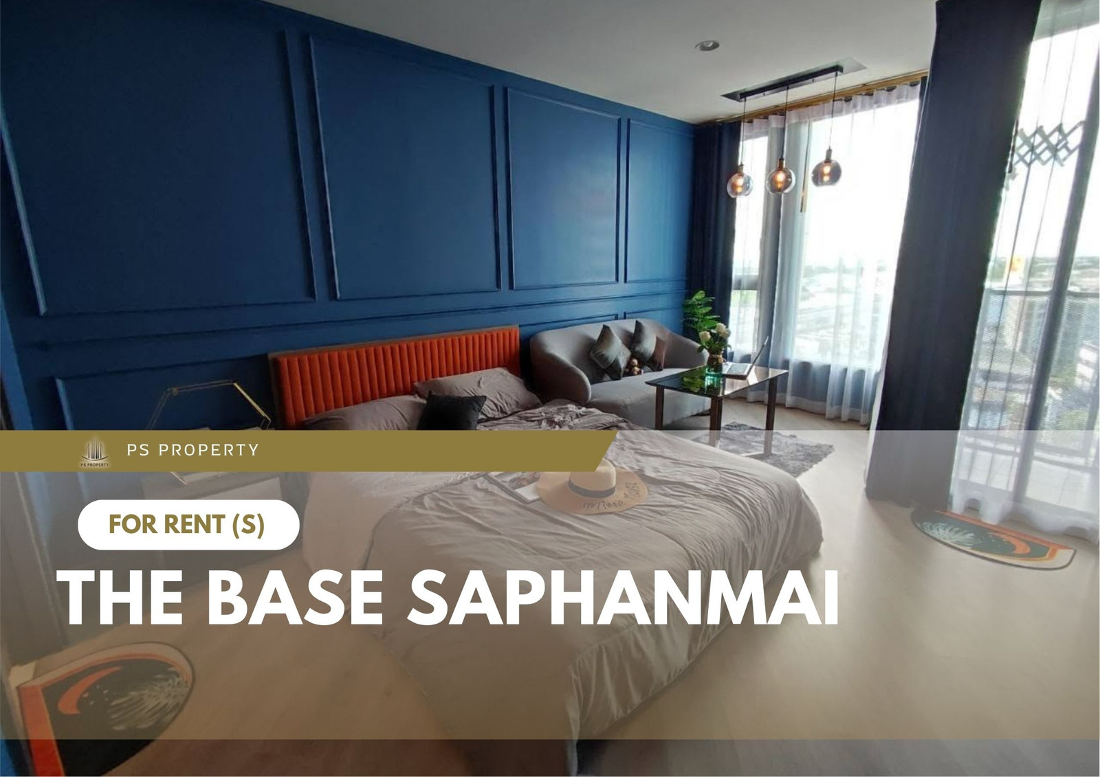 ให้เช่า 🔥 The Base Saphanmai 🔥 เฟอร์นิเจอร์ และ เครื่องใช้ไฟฟ้าครบ ใกล้ BTS สายหยุด