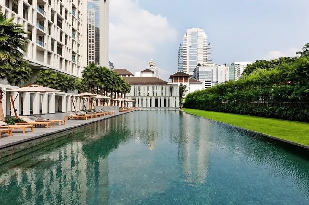 รวมค่าโอน ขาย The Sukhothai Residences 3 ห้องนอน 224 ตร.ม. สาทร ใกล้ MRT ลุมพินี 55,000,000 บาท 👑 0642748883