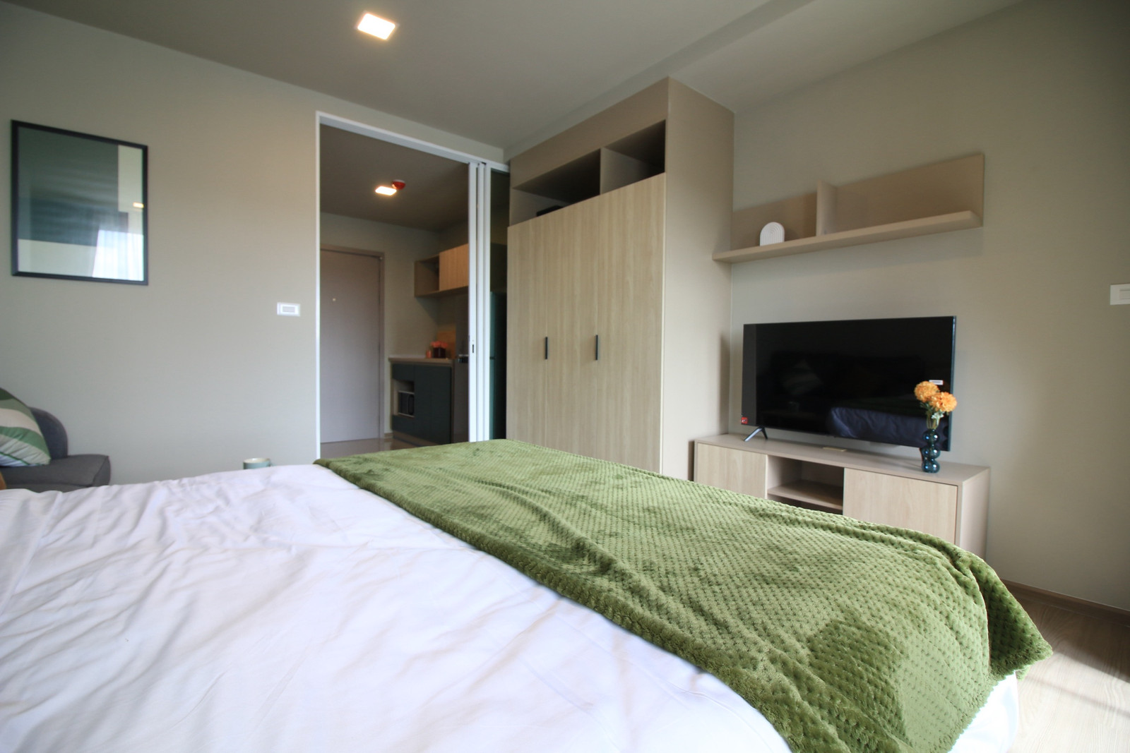 For rent D Condo Panaa 8,500 baht/month, room 27 sq m, Building B, 6th floor. – รูปที่ 2