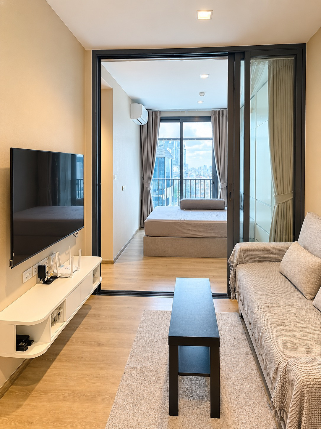 🏡✨ For sale: The Line Phahonyothin Park | 1 bedroom, beautiful and luxurious built-ins | Only 3.99 million baht 💜💛 🏡✨ For sale: The Line Phahonyothin Park | 1 bedroom, beautiful and luxurious built-ins | Only 3.99 million baht 💜💛