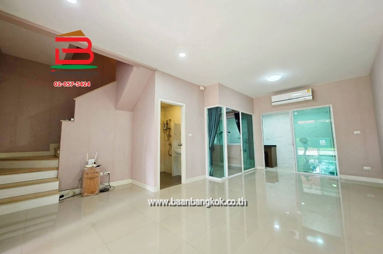 Townhome, Modi Villa Village, Rangsit 2, area 20.7 sq m., near Suan Phrik Phrik Subdistrict Administrative Organization, Road 3309, Suan Phrik Phrik Subdistrict, Suan Phrik Phrik Subdistrict. Mueang Pathum Thani District Pathum Thani Province – รูปที่ 3