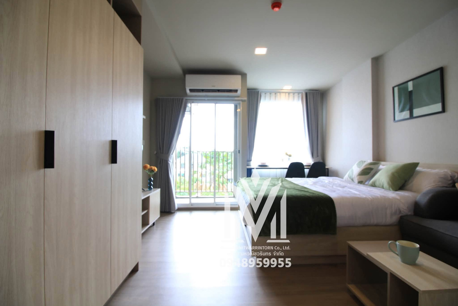 For rent D CONDO PANAA (D Condo PANAA, room ready to move in Fully furnished At a great price! 💙🌿 💰 Rent only 8,500 baht/month – รูปที่ 4