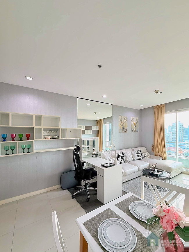 Circle Phetchaburi 36 |  Corner Unit for Rent 2 Bed with Stunning Sunset Views – รูปที่ 3