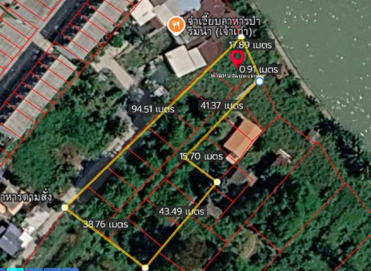 ขายที่ดินติดแม่น้ำเจ้าพระยา 2 ไร่ นนทบุรี 48 ล้าน ใกล้สะพานพระราม 5 – บางไผ่ ซอย 22 ที่ 60,000 บาท/ตร.ว. Tel.084-694-8888 📌 ใกล้ Makro นครอินทร์, ไทวัสดุ นครอินทร์ – รูปที่ 2