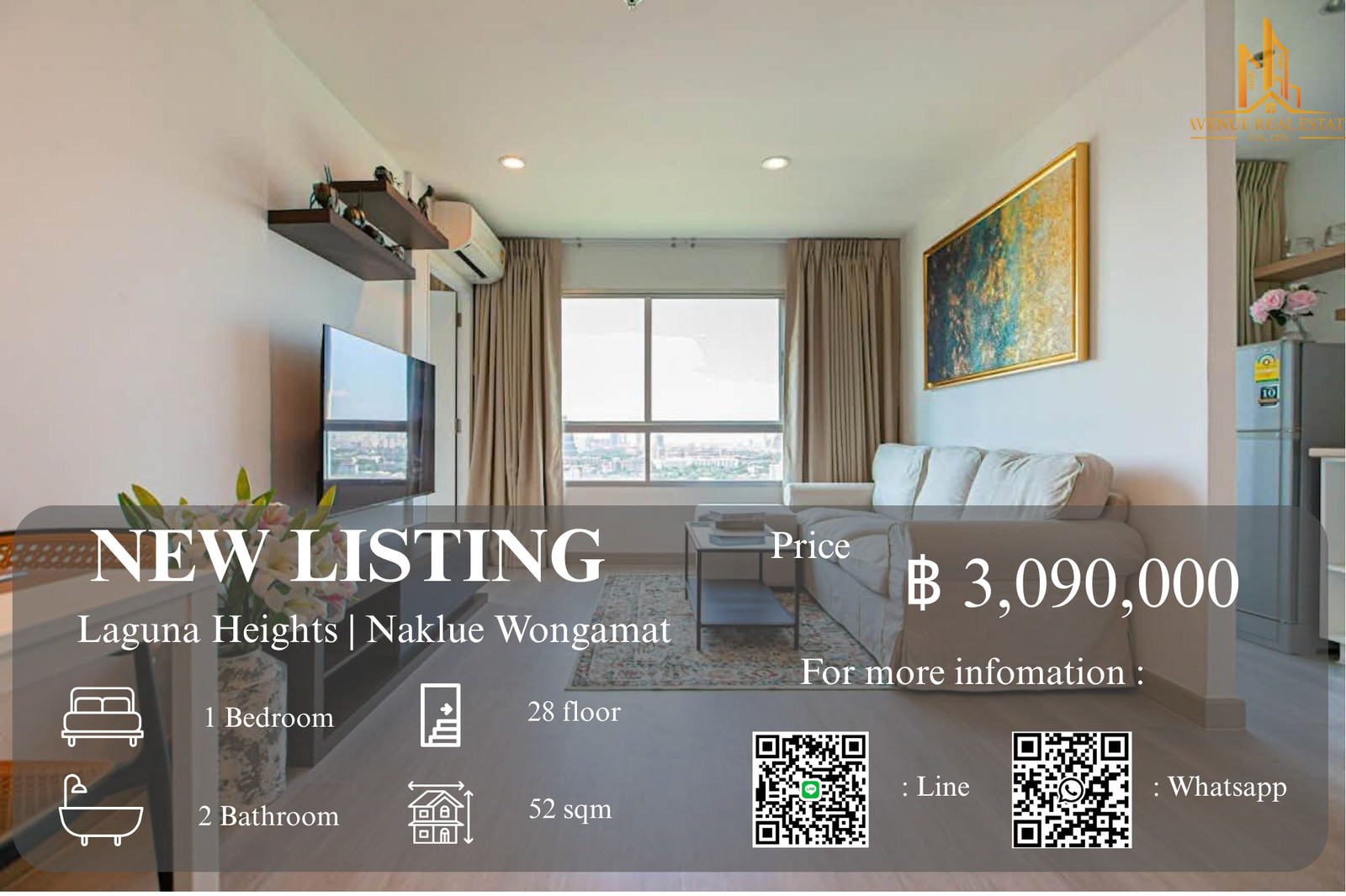FOR SALE | LUMPINI SEA VIEW JOMTIEN, PATTAYA