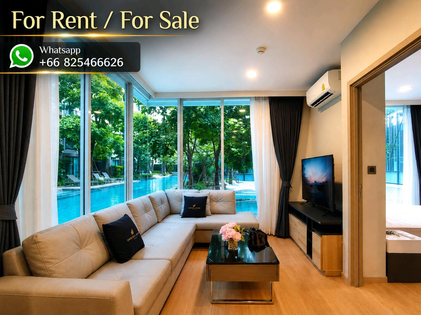 ให้เช่า(For Rent)Luxury หนึ่งเดียวในทองหล่อ ระเบียงสระส่วนตัวในห้องนอน Pool Access 2 ห้องนอน +เฟอร์นิเจอร์ครบ+ฟรีWifi ให้เช่า(For Rent)Luxury หนึ่งเดียวในทองหล่อ ระเบียงสระส่วนตัวในห้องนอน Pool Access 2 ห้องนอน +เฟอร์นิเจอร์ครบ+ฟรีWifi