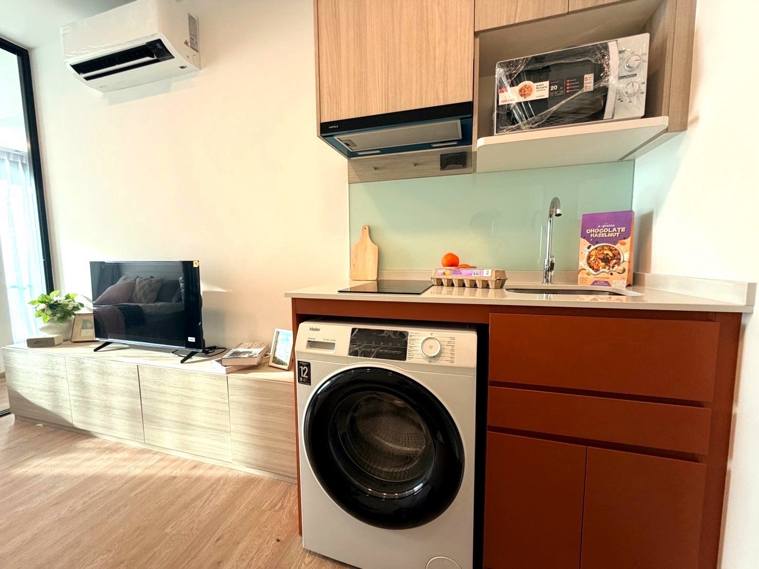 For rent, Chapter One All Ramintra, 7th floor, Building C, size 28 sq m, 1 bedroom, near MRT Lat Pla Khao, price 12,000 baht/month. – รูปที่ 4