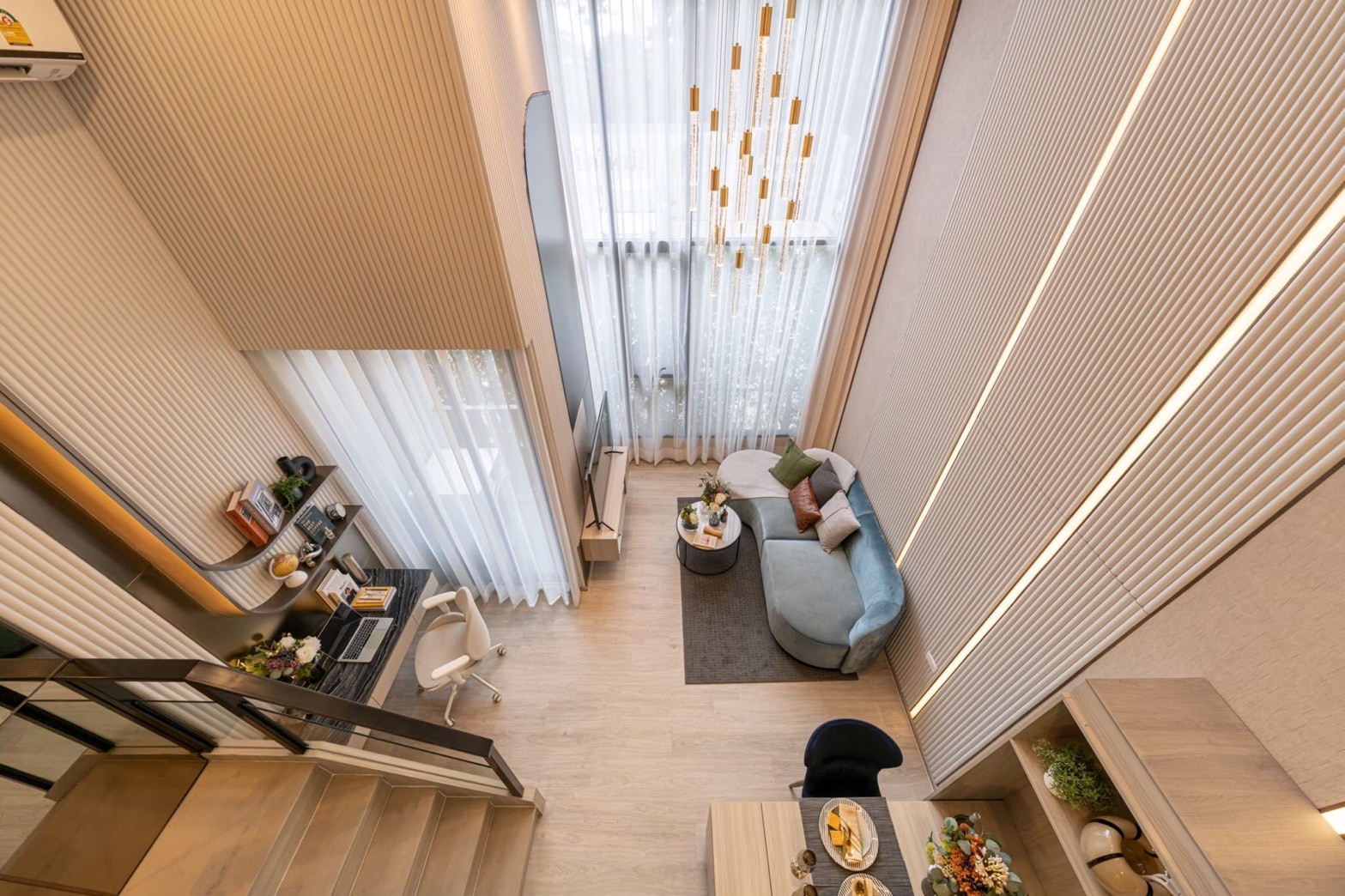 Condo down payment for sale, 2 floors, pets allowed, Origin Place Phetkasem, 350,000 baht. – รูปที่ 3