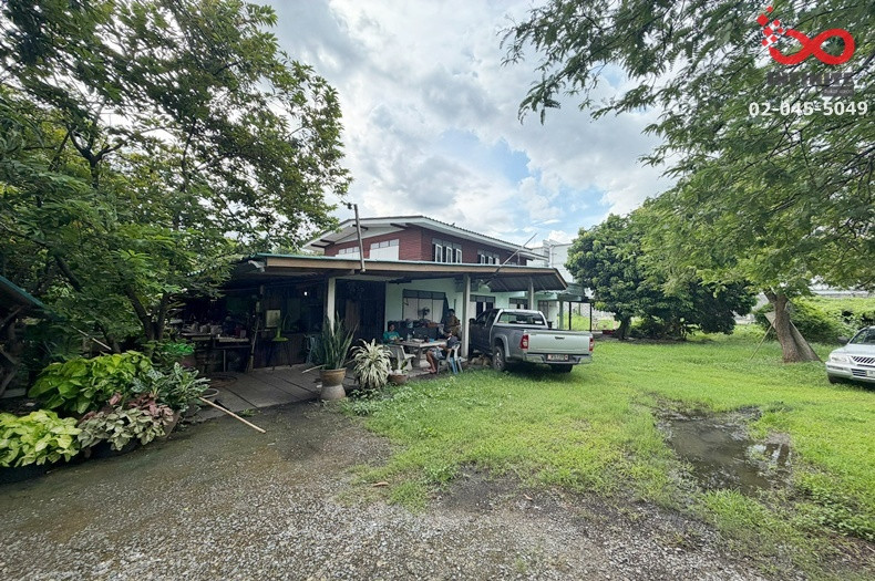 ขายที่ดิน 754 ตรว. พร้อมบ้านเดี่ยว ซอยรามอินทรา 62 คันนายาว ใกล้วงแหวนกาญจนาภิเษก  รถไฟฟ้าสายสีชมพู – รูปที่ 2