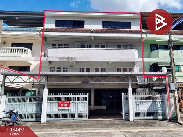Townhouse for sale, 4 floors, 2 units, Sri Pramote Village, Nonsi Road, Yannawa, Bangkok.