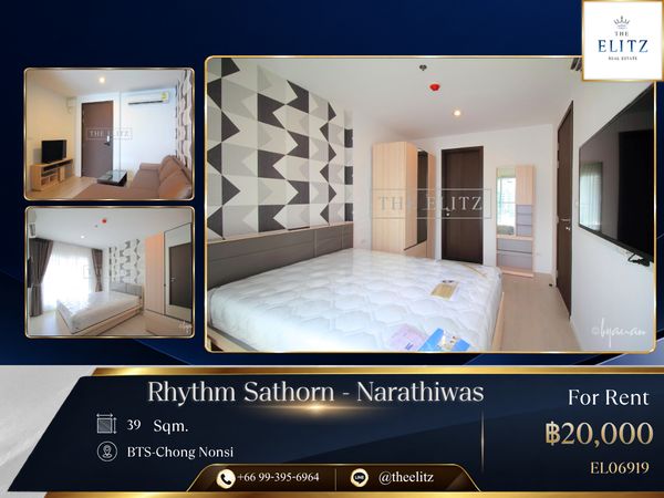✨ Heart Of Sathorn CBD & Superior Convenience Near BTS-Chong Nonsi - High-Rise Spectacular City View | Full Sky Facilities & Double Volume Lobby - Prime Investment ✨