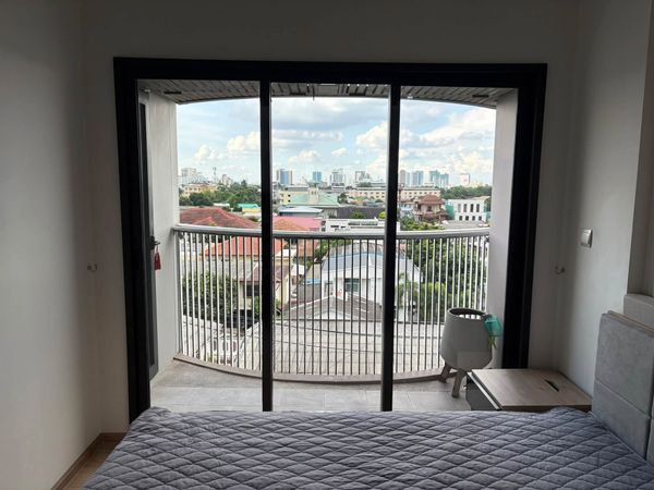 For rent Kawa Haus T77 near BTS On Nut, 1 bedroom, 35 sq m., fully furnished, 20,000 baht/month.