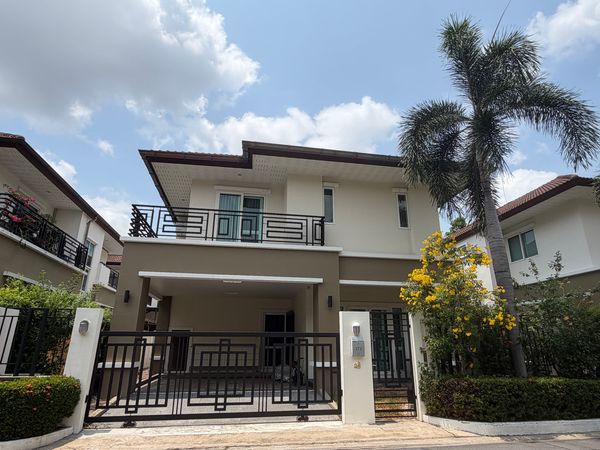 พร้อมขายด่วนบ้านเดี่ยว 2 ชั้น Villa Nakarin วิลล่า นครินทร์ ตกแต่งพร้อมอยู่ Build in จัดเต็ม มูลค่ากว่า 3 ล้านบาท บ้านปลอดฝุ่น Positive Pressure Modern Luxury ***บ้านอยู่แล้วรวย บ้านเลขที่ 171 ผลรวม = 9***