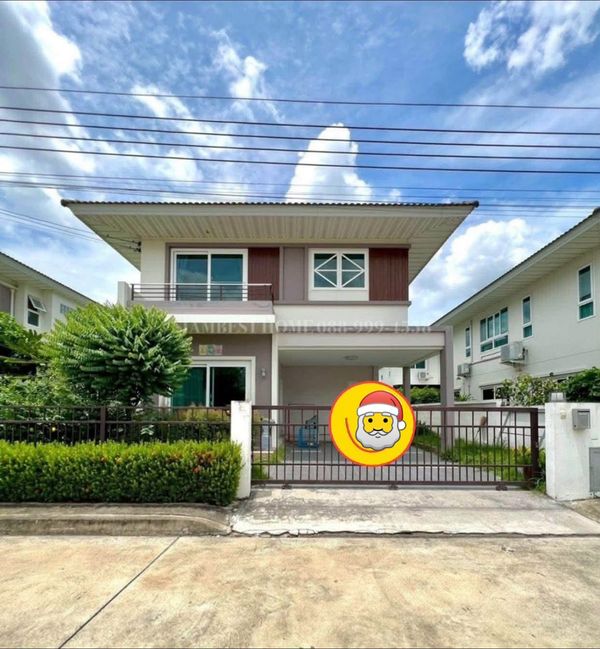 💥🏡 FOR RENT Single house for rent, Supalai Pride Bangna-Lat Krabang, 4 bedrooms, 3 bathrooms, house with furniture and electrical appliances, rent only 35,000 baht/month.