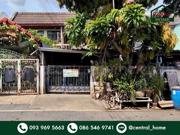 2-story townhouse, Chonlathep, Bang Phli, cheapest price in the project.