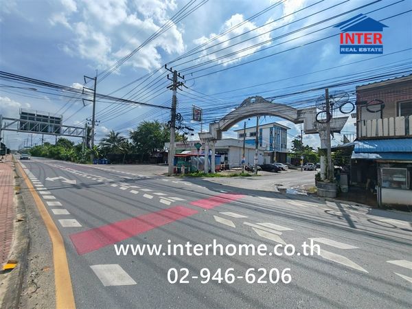 Empty land 101 sq m. Somphong Real Estate Village. Near Wat Mongkol Pracharam Borommaratchachonnani Road Salaya-Bang Phasi Road, Phutthamonthon, Nakhon Pathom
