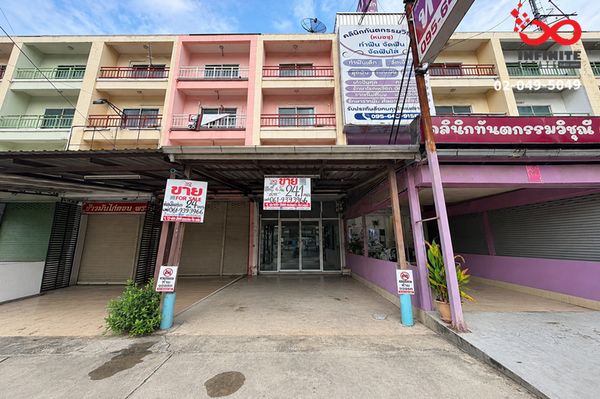 ขายอาคารพาณิชย์ 4 ชั้น ติดถนนไสวประชาราษฎร์ ลาดสวาย ลำลูกกา คลอง 4  ใกล้ตลาดลาดสวาย