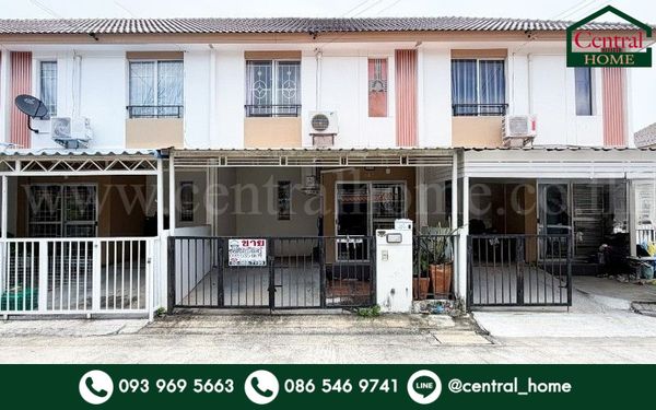 Townhouse Pruksa 77/1 Suksawat-Kanchanaphisek, complete extension, good condition, ready to move in.