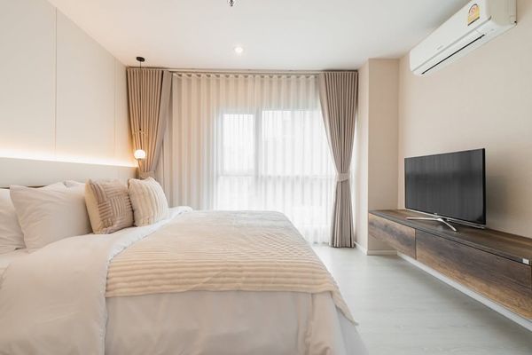 For rent - Condo Aspire Rama 9, north view, open, no buildings blocking it.
