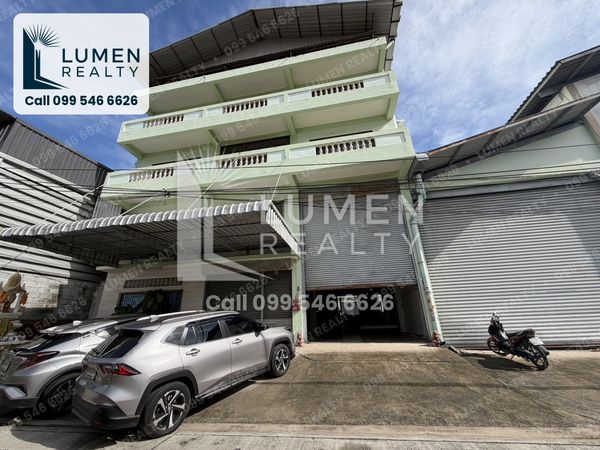 ✨ โรงงานให้เช่า พื้นที่ใช้สอยประมาณ 5,520 ตร.ม. 5 อาคารติดกัน ประตูเหล็กม้วนไฟฟ้ากว้าง 5.5 ม. พื้นรับน้ำหนัก 1.5 ตัน/ตร.ม. ซอยเอกชัย บางบอน ราคาพิเศษ 390,000 บาทต่อเดือน
