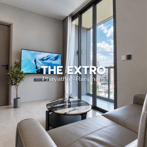 🏙️ Condo for Rent: THE EXTRO Phayathai–Rangnam Near BTS Victory Monument 🌟Line @steadfastre