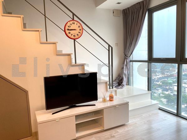 ▚ L09C05ツ ขายพร้อมผู้เช่า Ideo Mobi Sukhumvit 81 1Bed Duplex 43ตร.ม. 5.36ลบ. ชั้นสูง Rare Item สิทธิ์จอดรถ 2 คัน ติด BTS อ่อนนุช 0M✨