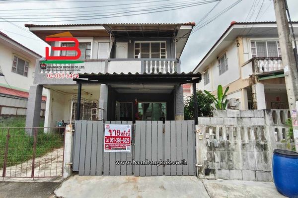 บ้านแฝด หมู่บ้านพระปิ่น 2 เนื้อที่ 25.5 ตรว. (ศาลาธรรมสพน์ ซอย 15) แขวงศาลาธรรมสพน์ เขตทวีวัฒนา