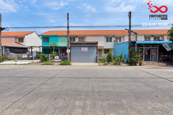 ขายทาวน์เฮาส์ 2 ชั้น 16.4 ตร.ว. บ้านเอื้ออาทรรังสิต (คลอง 9) ปทุมธานี ติดถนนเมนโครงการ 