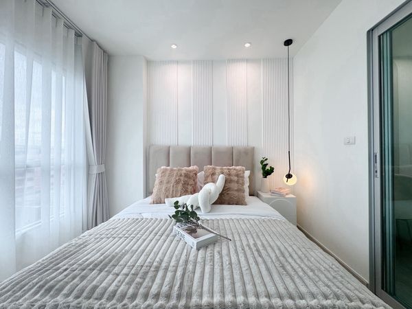 Excellent room condo Queen must stop Because here there is only popularity. Condo in Aspire Ngamwongwan area