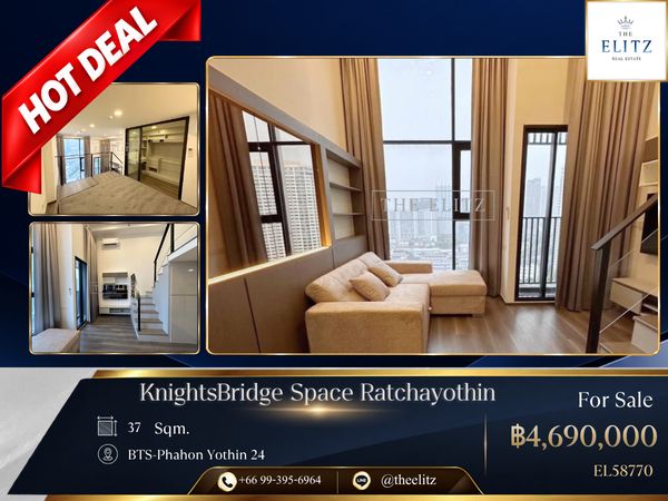 ✨ High Ceiling Duplex Style | Ultimate Space & Freedom - Modern Architecture | Prime Location Near BTS Phahonyothin 24 & Major Shopping Malls - Unmatched Urban Living Experience ✨
