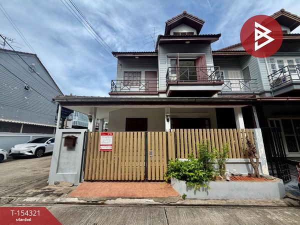 2-story townhome for sale, Eua Pracha Village, Nuanchan 56, Bangkok