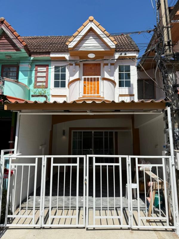 For Sale Townhouse/Townhome  , Phong Sirichai 1 , newly renovated , Om Noi , Krathum Baen , Samut Sakhon , CX-180845