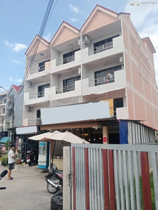 เซ้งตึก 4 ชั้น พร้อมร้านอาหารและห้องเช่า พัทยาใต้