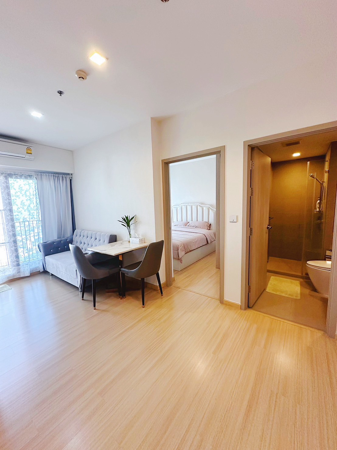 ให้เช่าด่วนคอนโด 2 ห้องนอน Whizdom Connect Sukhumvit  ใกล้รถไฟฟ้า BTS ปุณณวิถี, ตึกทรูดิจิตอล และ คลาวด์11  – รูปที่ 4
