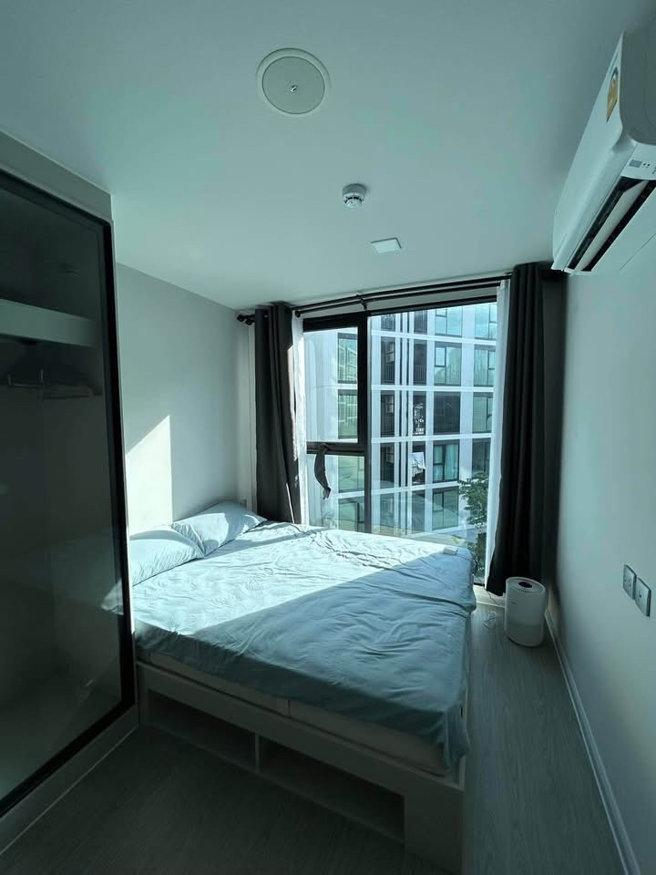 ✨🏢Atmoz Oasis Onnut  ห้องแบบครัวติดระเบียง ปิดกระจกแยกห้อง
