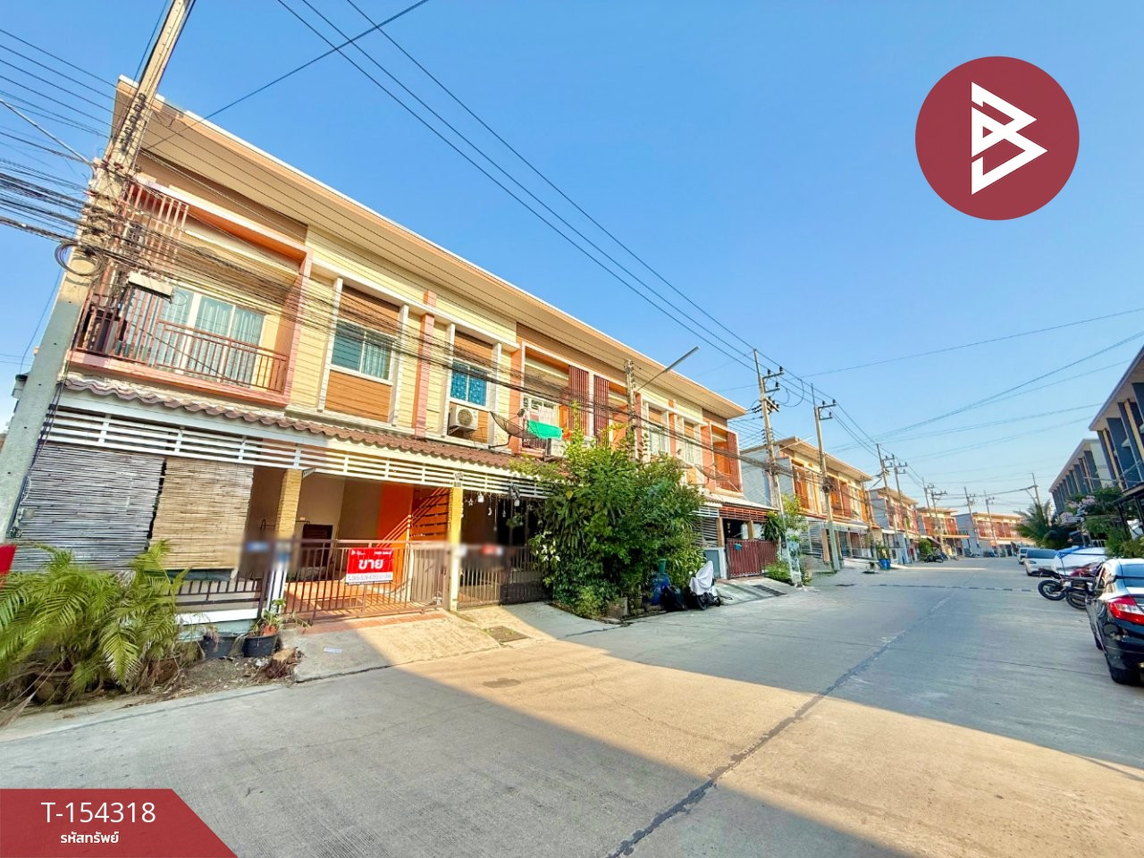 2-story townhouse for sale, Wandee Village. Mahachai-Khlong Khru Samut Sakhon